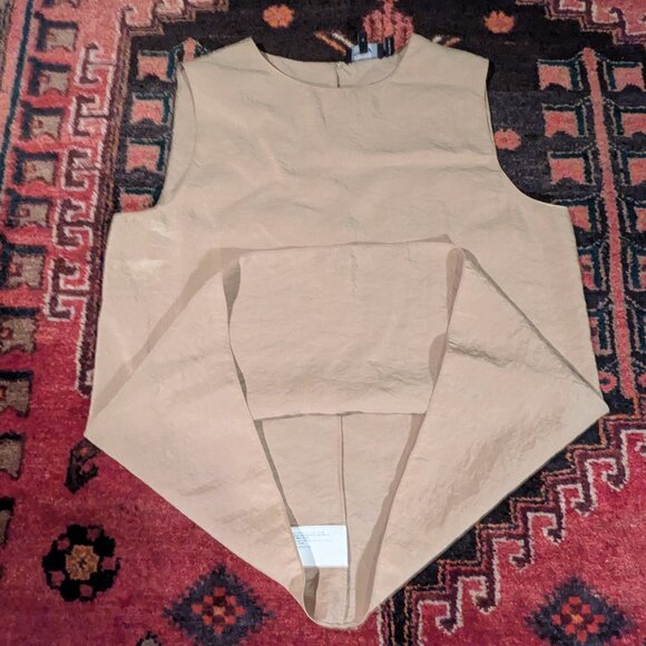 Theory gold sheath tank top - Continuous Shell, Voyage silk, L - * with flaws * - Picture 4 of 9